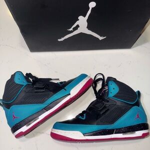JORDAN FLIGHT 97 BG 'BLACK TEAL youth 7 women’s 8.5